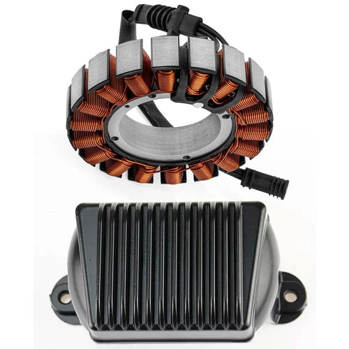 Stator Coil & Regulator for 2006-08 Harley Electra Glide Road King Street Glide