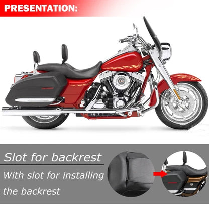 Driver & Passenger Seat For 2008-2021 Harley Touring Road King Street Glide FLH