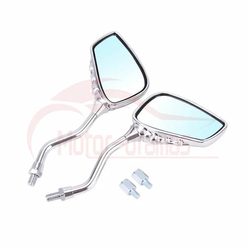 For Harley Honda Kawasaki Yamaha Universal Motorcycle Skull Hand Rearview Mirror