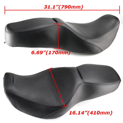 Two-up Seat For Harley Touring Road King 1997-07 FLHR & Street Glide FLHX 06 07
