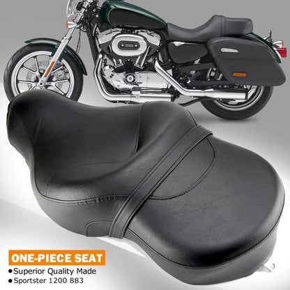 Two-Up 2 Up Driver Passenger Seat For Harley Sportster Iron XL 883 XL 1200 04-Up