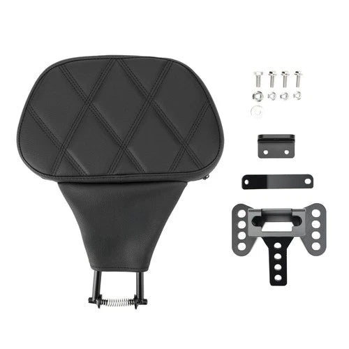 For Harley Rider Driver Back Protect Backrest Pad Middle Street Glide 2009-2025