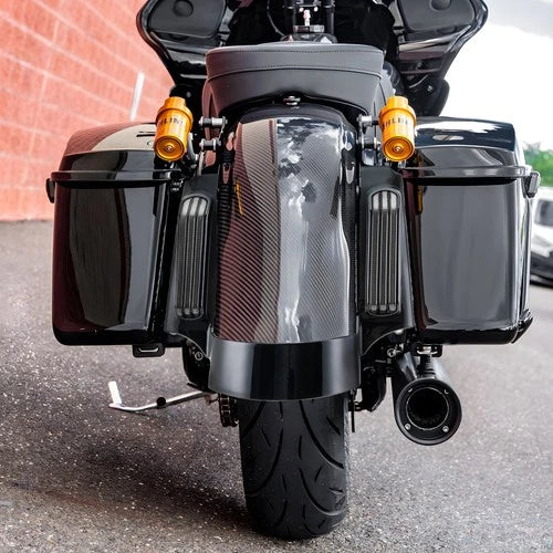 Rear Fender Fascia w/ LED Light Fit For Harley Touring Road King Glide 2014-2025