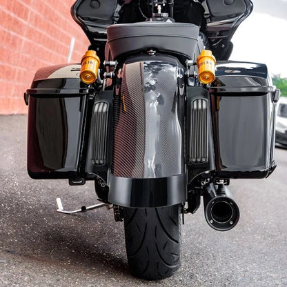 Rear Fender Fascia w/ LED Light Fit For Harley Touring Road King Glide 2014-2025