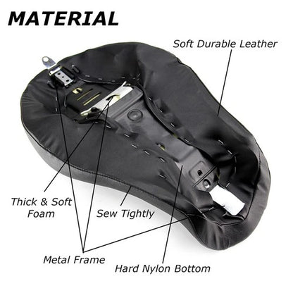 Driver & Rider Solo Seat For Harley Sportster Custom XL 1200 883 72 48 2004-2015