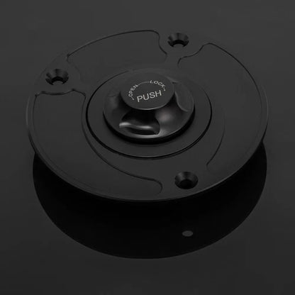 Fuel Tank Cap Motorcycle Keyless Gas For Suzuki GSXR1000 600 750 GSF650F Gladius