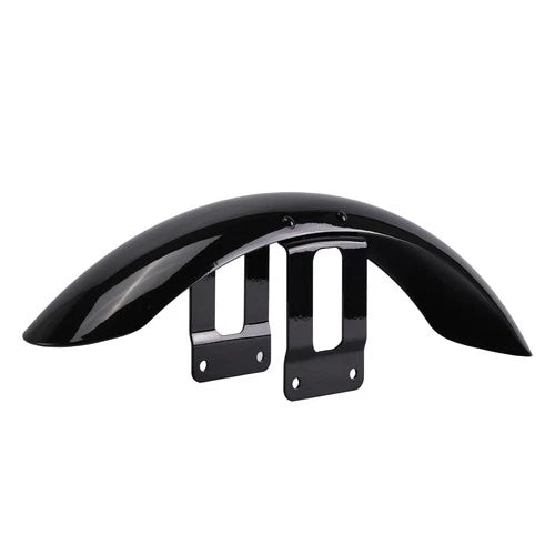 Vivid Black Front Fender Fits For Harley Sportster XL Iron 1200 XL883 XL1200 72