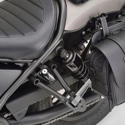 Black Passenger Footpegs Footrests Fits For Honda Rebel CMX300 CMX500 2017-2025