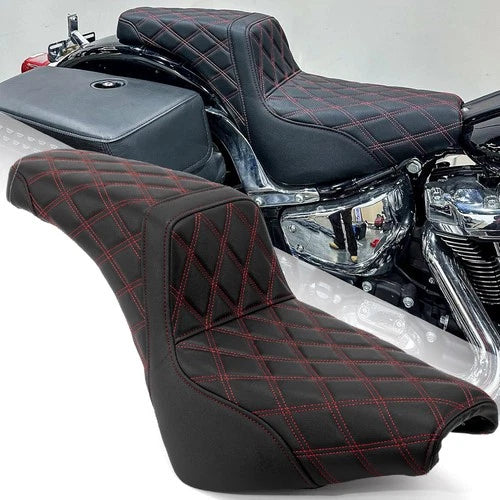 2-UP Passenger Seat For Harley Softail FXST FLSL Street-Bob FXBBS FXBB 2020-2026
