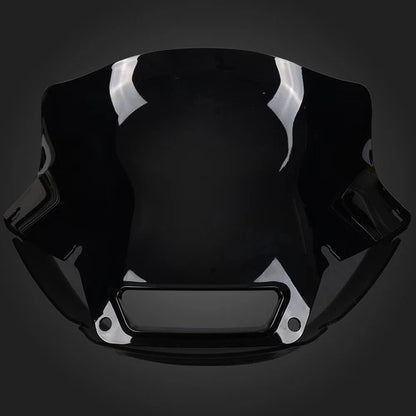 8" Black Flare Windscreen Windshield For Harley Low Rider ST EI FXLRST 2022-2025