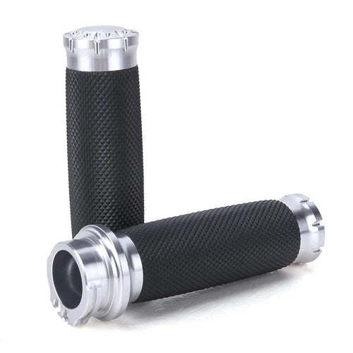 1" Motorcycle Hand Grips For Harley Road King Glide Softail Sportster XL Yamaha