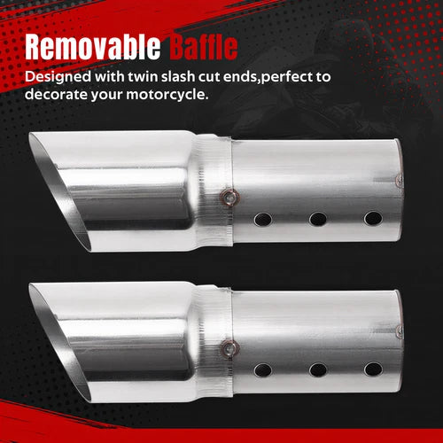 For Yamaha V star 650 XVS650 Shortshots Staggered Exhaust Pipes Dragstar 400 650