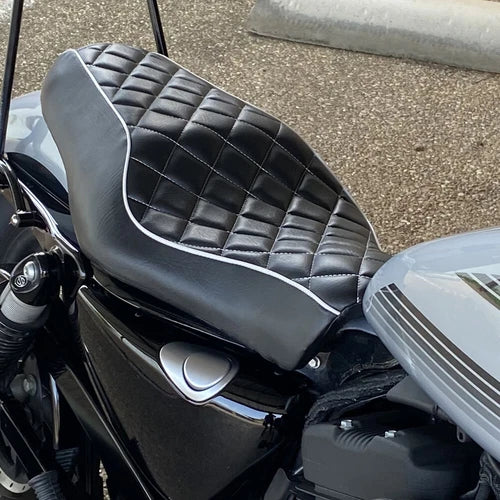 For Harley Sportster 1200 883 72 48 Motorcycle Driver Rider Passenger 2 Up Seat