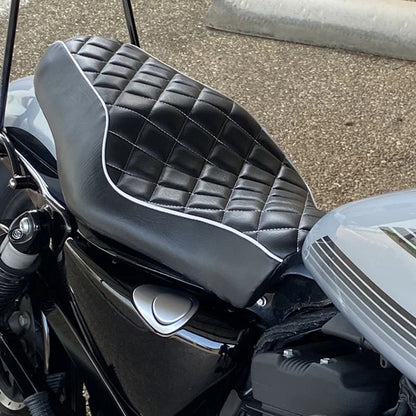 For Harley Sportster 1200 883 72 48 Motorcycle Driver Rider Passenger 2 Up Seat