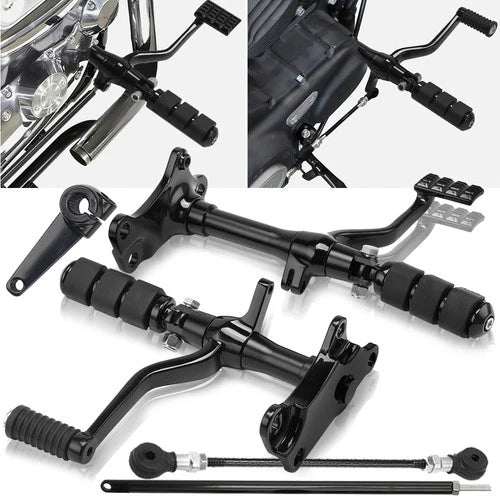 Forward Controls Pegs Levers Linkages For Harley Sportster XL 883 1200 1991-2003