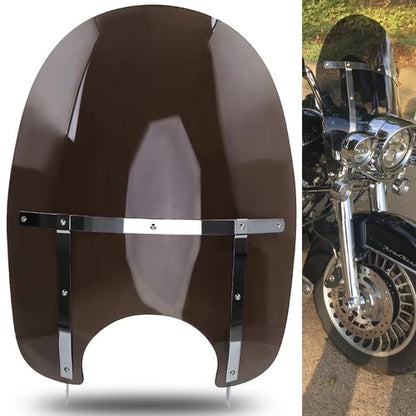 Detachable Windshield Windscreen & Bracket Mount For Harley Road King FLHR 94-25