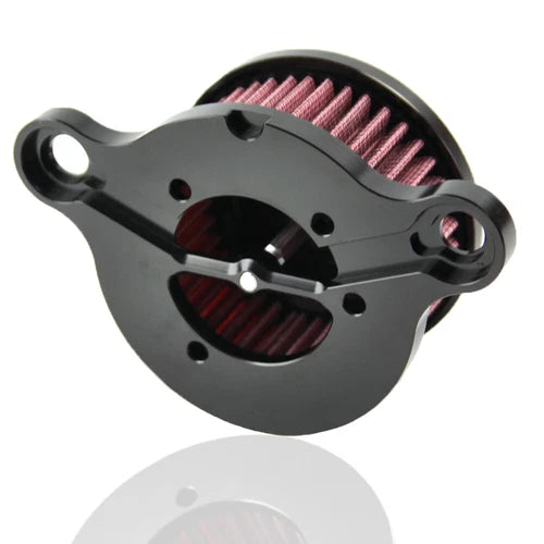 Air Cleaner Intake Filter System Kit For Harley Sportster Iron 883 1200 1988-UP