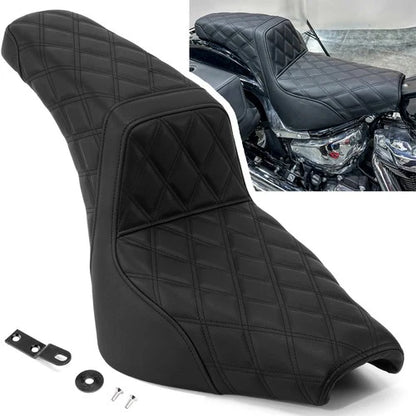 Driver Passenger Two Up Seat For Harley Softail FLDE FXBB FLSL FLHC FXST 2018-25