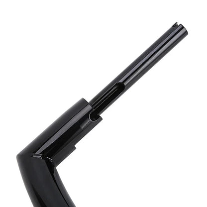 12" Rise 2" Ape Hanger Handlebar Black For Harley Softail Slim Sportster XL Dyna