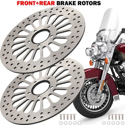 11.5 in Front & Rear Brake Rotor for Harley Electra Glide Heritage Softail Dyna