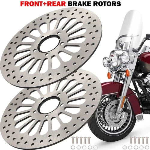 11.5 in Front & Rear Brake Rotor for Harley Electra Glide Heritage Softail Dyna