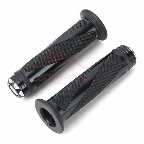 For Suzuki Hayabusa GSX1300R 7/8" Motorcycle Hand Grips Handle Bar Rubber Gel