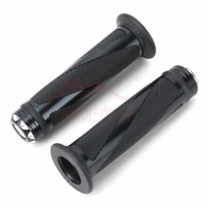 For Suzuki Hayabusa GSX1300R 7/8" Motorcycle Hand Grips Handle Bar Rubber Gel