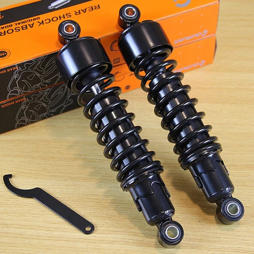 11.75" Rear Shocks Absorbers For Harley Road King Street Electra Tour Glide Dyna