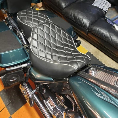 Driver Passenger Seat 2-up For Harley Touring Road King 97-07 Street Glide 06-07