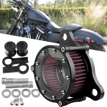Air Cleaner Intake Filter System Kit For Harley Sportster XL 883 XL 1200 1988-25