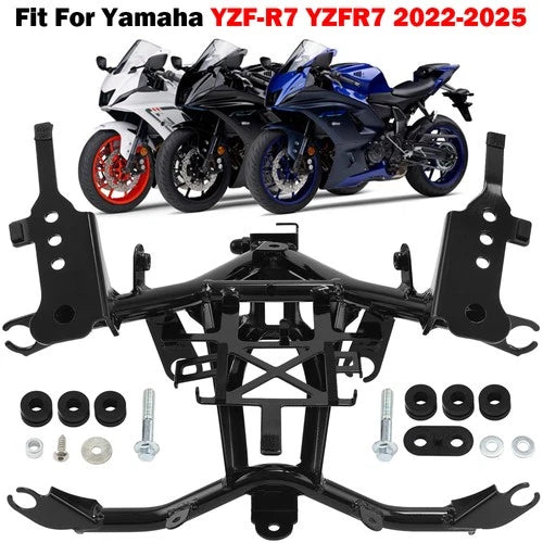 YZF R7 Aluminum Upper Headlight Stay Fairing Bracket For 2022-2025 Yamaha YZF-R7