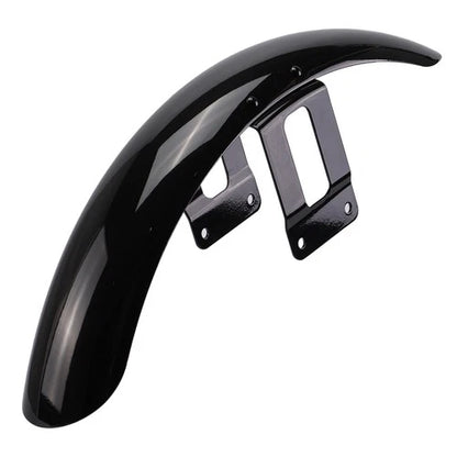Vivid Black Front Fender Fits For Harley Sportster XL Iron 1200 XL883 XL1200 72