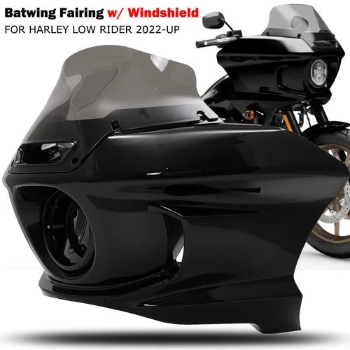 Front Batwing Fairing w/ Windshield For Harley FXLRST 1YXZ LOW RIDER ST 2022-UP