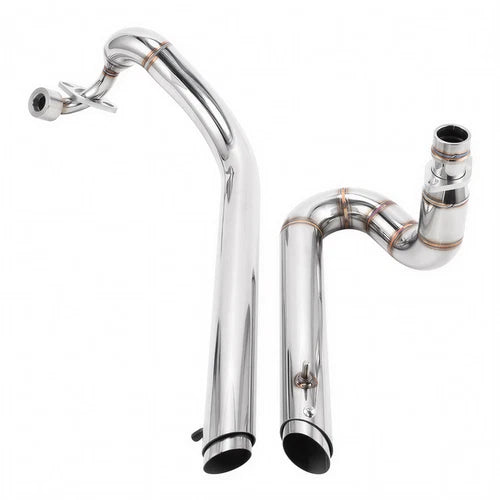 Chrome Exhaust Pipe Systems Fit for Yamaha V star 650 XVS650 Dragstar 650 XVS400