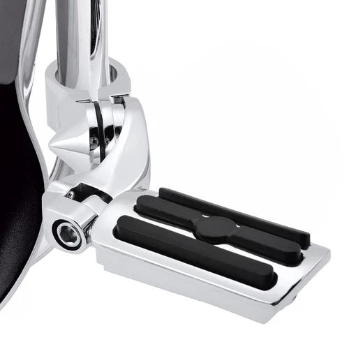 1.25" 1-1/4" Chrome Highway Foot Pegs Footpeg For Harley Road King Street Glide