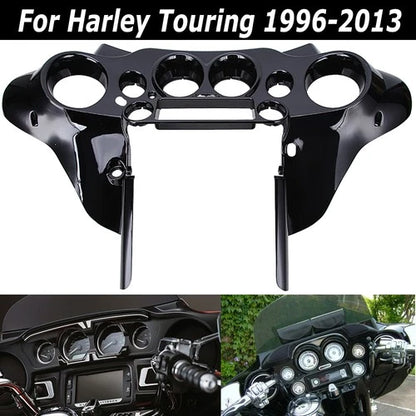 Vivid Black Inner Batwing Fairing For Harley Touring Street Electra Glide 96-13