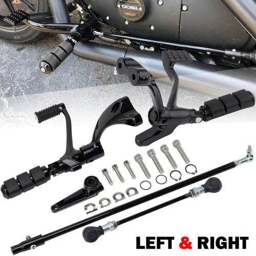 Forward Controls Foot Pegs Linkages Levers For Harley Sportster 883 1200 2014-22