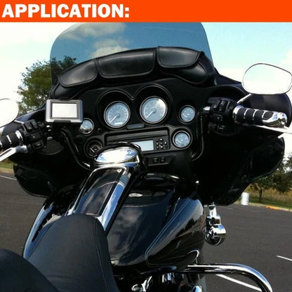 Vivid Black Inner Batwing Fairing For Harley Touring Street Electra Glide 96-13