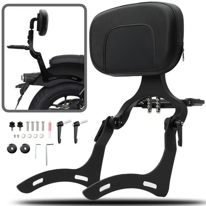 Multi-Purpose Backrest Sissy Bar & Luggage Rack For Honda Rebel 1100 CMX1100 21+