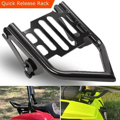 Two-Up Luggage Rack For Harley Touring Electra Street Road King Glide CVO 09-Up