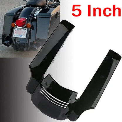 5" Extended Rear Fender Extension Filler Fit For Harley Touring FLHTCU 2014-2023