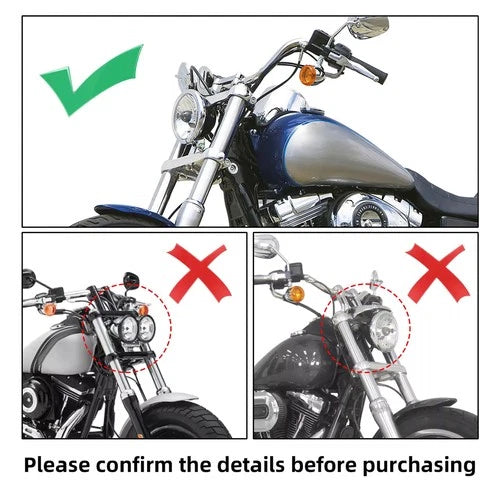 Front Fairing 15" Windshield For Harley Dyna Switchback Wide Super Glide T-Sport