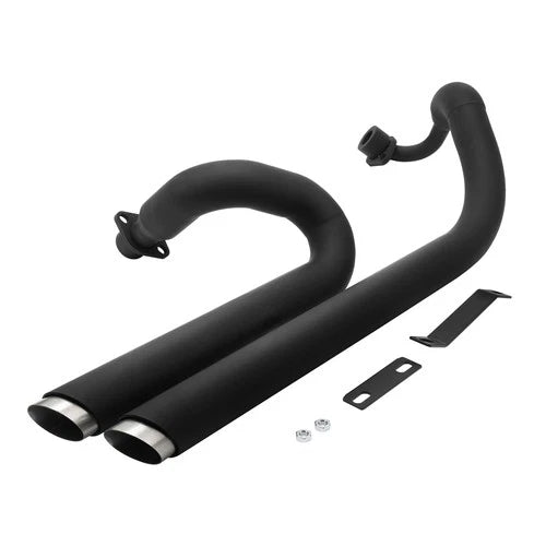 For Yamaha V Star 650 XVS650 Shortshots Staggered Exhaust Pipes Dragstar 650 400