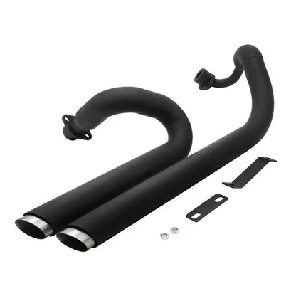 For Yamaha V Star 650 XVS650 Shortshots Staggered Exhaust Pipes Dragstar 650 400