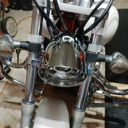 Chrome 5.75" LED Bullet Headlight For Harley Sportster XL Softail Chopper Bobber