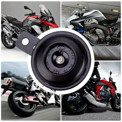 12V Waterproof Loud 105dB Universal Motorcycle ATV Scooters Mopeds Go-Karts Horn