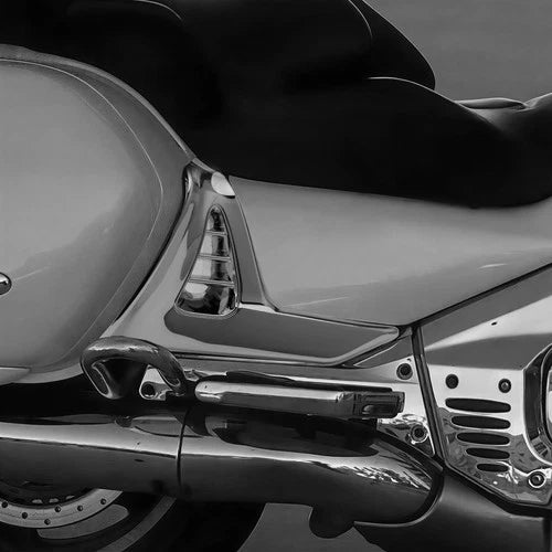 Left & Right Parts Modified Triangle Cover For Honda GoldWing 1800 GL1800 01-11