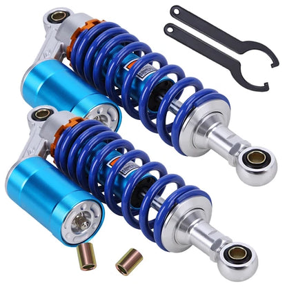 Pair Air Shock Absorber Suspension ATV Go Kart Quad Dirt Sport Bikes Motorcycle