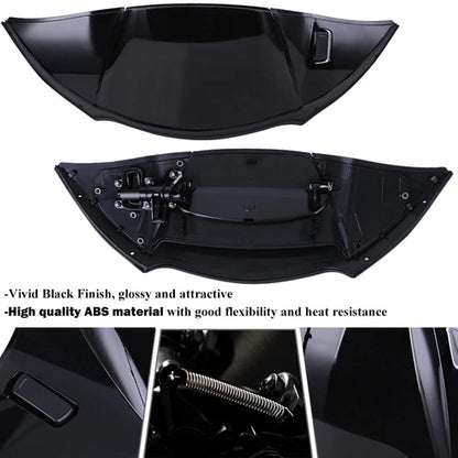 Top Air Duct Cover Fairing on/off switch for Harley Touring Road Glide 2015-2025