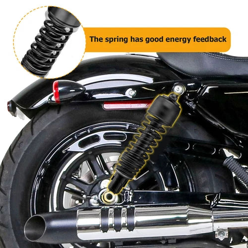 13" Adjustable Rear Shocks Absorbers For Harley Dyna Low Rider FXDB FXDWG FXDL